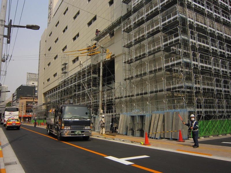 沁园街道日本三年建筑工